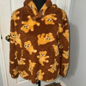 Cute fleece lightweight sweater . New with tags